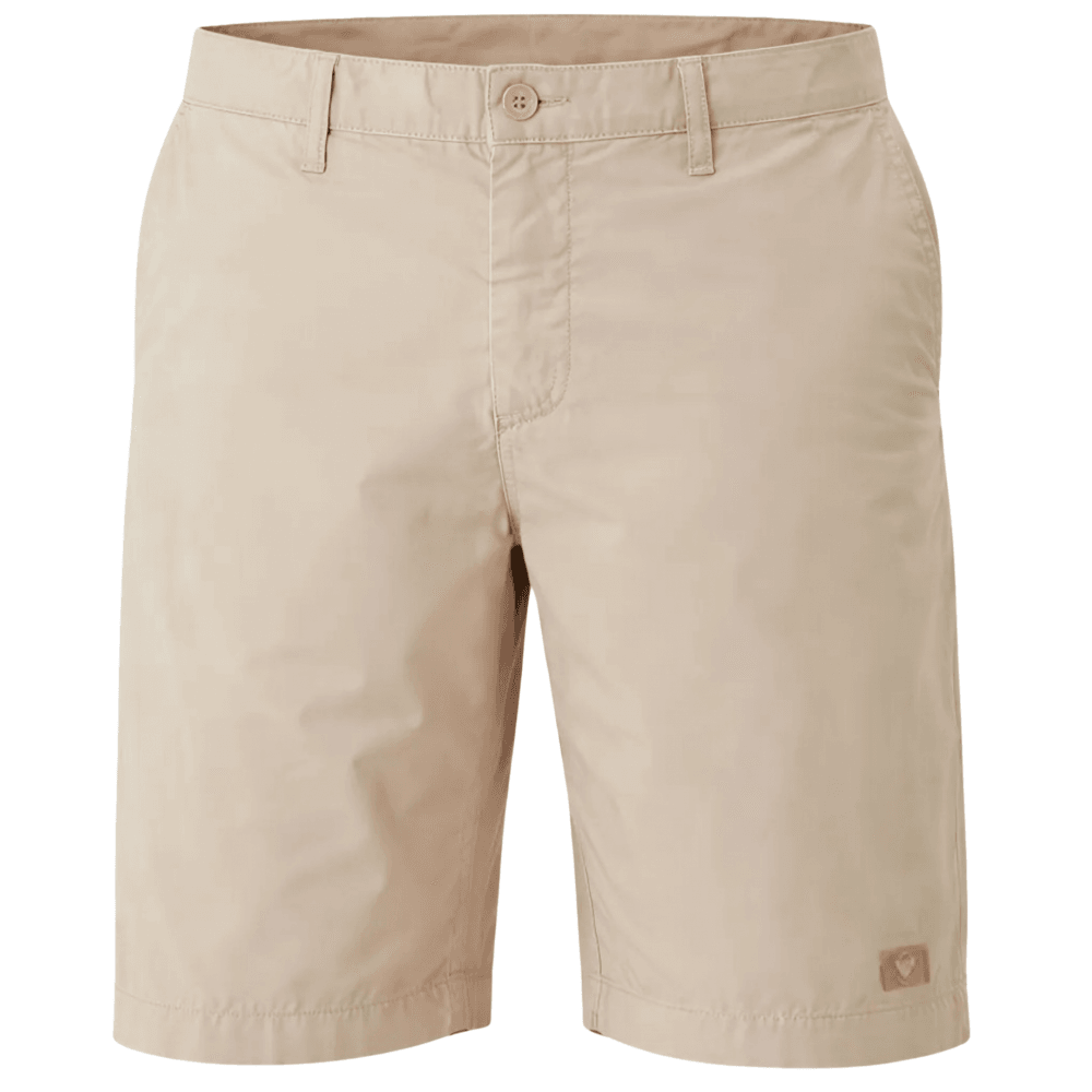 Cotton Blend Lightweight Beige Chino Shorts