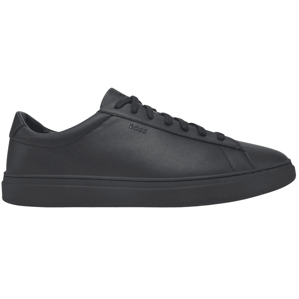 Keiran_Tenn Triple Black Low Top Trainer
