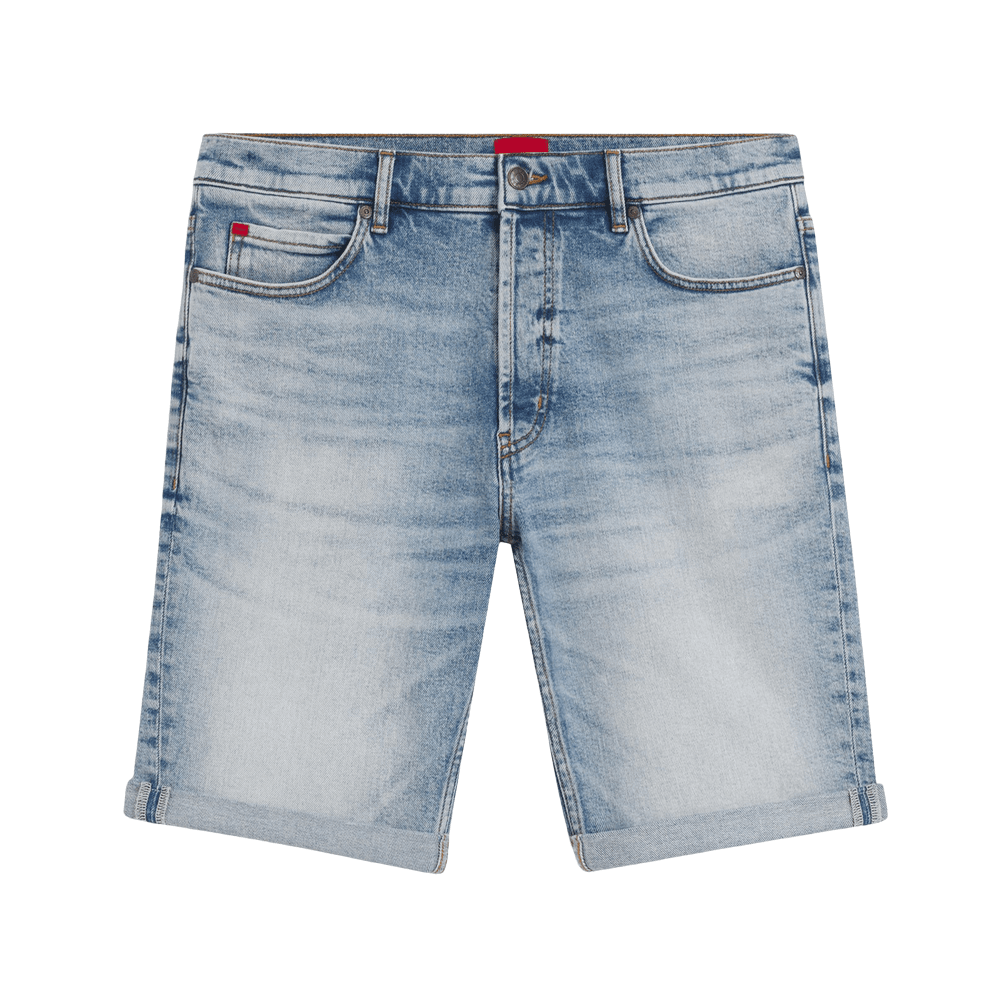 HUGO 634/S Blue Denim Shorts