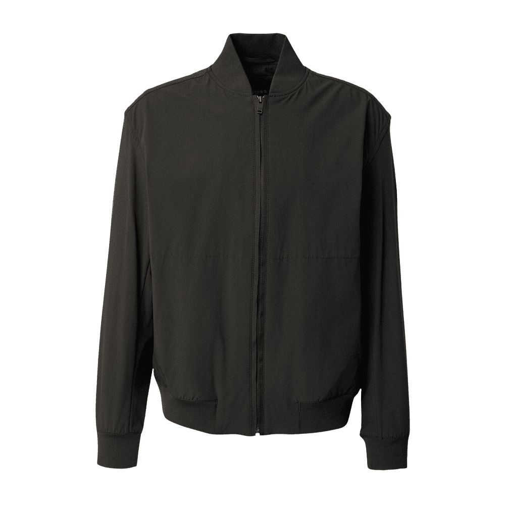 Osurf Nylon Black Bomber Jacket