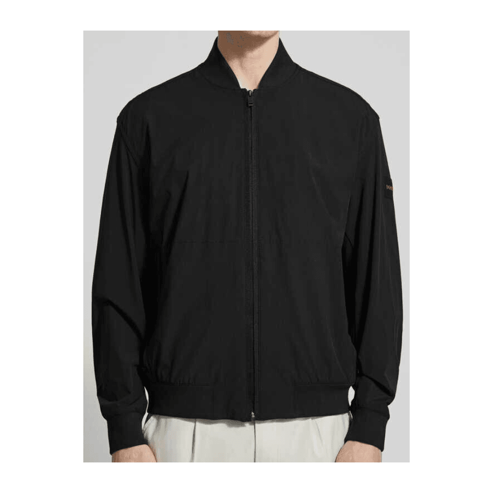Osurf Nylon Black Bomber Jacket