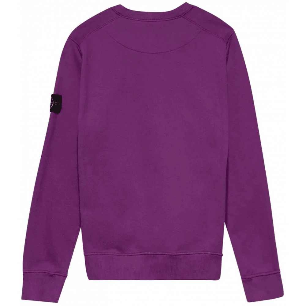 Regular Fit Magenta Purple Sweatshirt